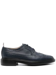 Thom Browne chaussures en cuir à lacets - Bleu