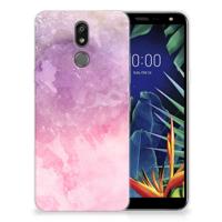 Hoesje maken LG K40 Pink Purple Paint
