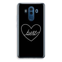 Best heart black: Huawei Mate 10 Pro Transparant Hoesje