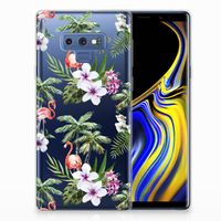 Samsung Galaxy Note 9 TPU Hoesje Flamingo Palms