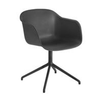 Fiber eetkamerstoel met armleuning