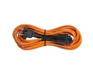 Milwaukee 4932364483 electriciteitssnoer Zwart, Oranje 6 m