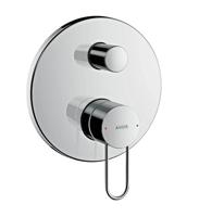 Axor Uno 3 afdekset badkraan met beugelgreep, chroom