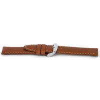 Horlogeband Universeel H426 Leder Cognac 22mm