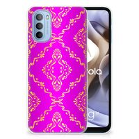 Siliconen Hoesje Motorola Moto G31 | G41 Barok Roze