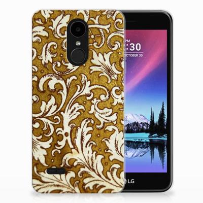Siliconen Hoesje LG K4 (2017) Barok Goud Siliconen Hoesje LG K4 (2017) Barok Goud