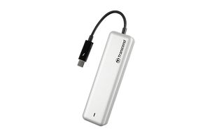 Transcend JetDrive™ 855 Mac 960 GB Externe SSD harde schijf Thunderbolt 3 Zilver TS960GJDM855