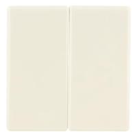 REV Quadro, afdekking serieschakelaar/wisselschakelaar, crèmewit