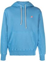 Autry hoodie en coton à patch logo - Bleu