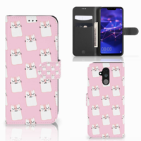 Huawei Mate 20 Lite Telefoonhoesje met Pasjes Sleeping Cats