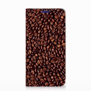 Samsung Galaxy S10e Flip Style Cover Koffiebonen