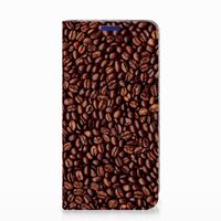 Samsung Galaxy S10e Flip Style Cover Koffiebonen - thumbnail