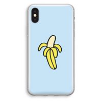 Banana: iPhone X Transparant Hoesje - thumbnail