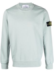 Stone Island sweat à patch logo - Bleu