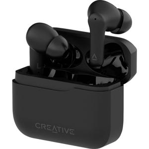 Creative Zen Air 2 In Ear oordopjes Bluetooth Zwart Bestand tegen zweet, Waterbestendig, Indicator voor batterijstatus, Incl. oplaad- en dockingstation