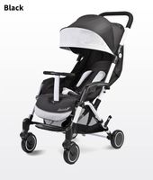Buggy Caretero Aviator zwart de ideale wandelwagen.