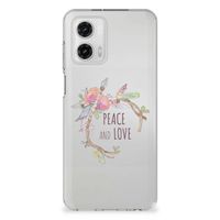 Motorola Moto G73 Telefoonhoesje met Naam Boho Text - thumbnail