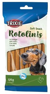 TRIXIE SOFT SNACK ROTOLINIS GEVOGELTE 12 CM 12X12 ST