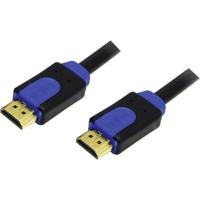 LogiLink CHB1105 HDMI-kabel HDMI Aansluitkabel HDMI-A-stekker, HDMI-A-stekker 5.00 m Zwart 4K UHD - thumbnail