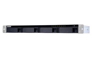 QNAP TS-431XeU NAS Rack (1U) Ethernet LAN Zwart, Roestvrijstaal Alpine AL-314