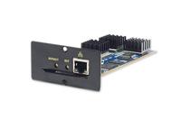 DIGITUS SNMP IP-module voor KVM-consoles en switches van DIGITUS, Gigabit LAN WAN toegang, Gbit internetpoort, afstandsbediening, zwart