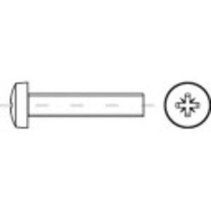 TOOLCRAFT TO-5375133 Lenskopschroeven M8 20 mm Kruiskop Phillips RVS A2 100 stuk(s)