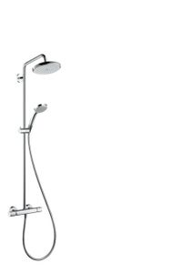 Hansgrohe Croma 220 Showerpipe Met Ecostat Comfort Therm.ecosmart Chroom