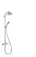 Hansgrohe Croma 220 Showerpipe Met Ecostat Comfort Therm.ecosmart Chroom - thumbnail