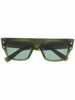 Balmain Eyewear lunettes de soleil à monture carrée - Vert - thumbnail