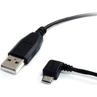 StarTech.com Micro-USB-kabel van 30 cm - USB A naar Micro B links