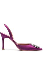 Amina Muaddi escarpins Camelia 90 mm - Violet