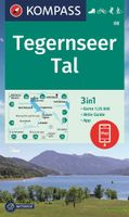 Wandelkaart 08 Tegernseer Tal | Kompass - thumbnail