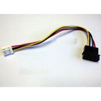 4-Pin Floppy FDD Female to 4-Pin IDE Male Power Cable,15cm