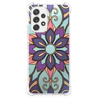 Samsung Galaxy A53 5G Case Purple Flower