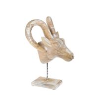 Ornament Buffalo naturel 52cm