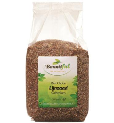 Bountiful Bountiful Lijnzaad Gebroken (500g)