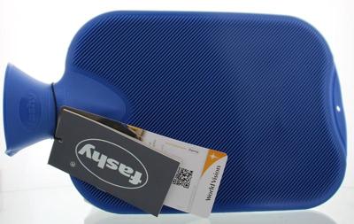 Fashy Warmwaterzak saphir dubbel geribbeld blauw (2 Liter)