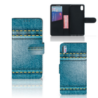 Xiaomi Redmi 7A Wallet Case met Pasjes Jeans - thumbnail