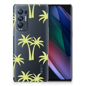 OPPO Find X3 Neo TPU Case Palmtrees