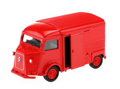 Welly Citroën type H 4 bus 10,5cm rood Welly Citroën type H 4 bus 10,5cm rood