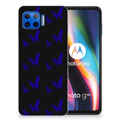 Motorola Moto G 5G Plus TPU bumper Vlinder Patroon Motorola Moto G 5G Plus TPU bumper Vlinder Patroon