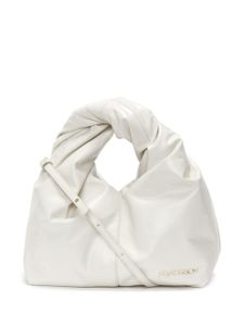 JW Anderson mini sac à bandoulière Twister en cuir - Blanc