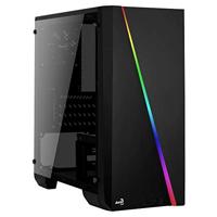 Aerocool Cylon Mini, PC-behuizing, ATX, RGB, achterventilator, 12 cm, zwart