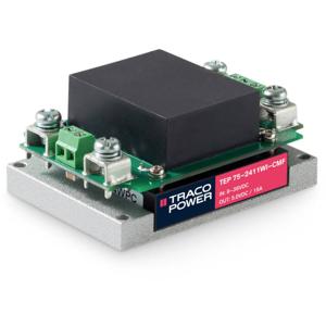 TracoPower TEP 75-7215WI-CMF DC/DC-convertermodule 110 V/DC 24 V/DC 3.2 A 75 W Aantal uitgangen: 1 x Inhoud 1 stuk(s)