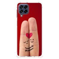 Samsung Galaxy M53 Anti Shock Bumper Case Liefde - Origineel Romantisch Cadeau