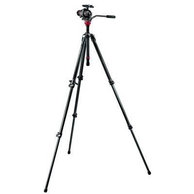 Manfrotto 755CX3-M8Q5 tripod 3 poot/poten Zwart