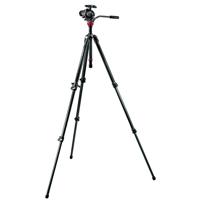 Manfrotto 755CX3-M8Q5 tripod 3 poot/poten Zwart