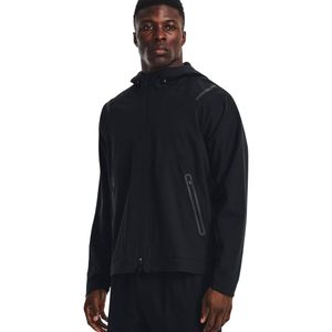 Under Armour Unstoppable Trainingsjack Hooded Zwart Donkergrijs