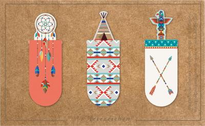 Moses magnetische boekenlegger Tribal set van 3 Moses magnetische boekenlegger Tribal set van 3