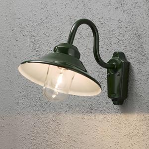 Konstsmide Vega 556-600 Buitenlamp (wand) Spaarlamp, LED E27 60 W Groen